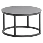 XXXLutz Lauterach - Ihr M&ouml;belhaus bei Bregenz Loungetisch 60/60/36 cm Metall Anthrazit rund