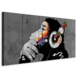 XXXLutz Lauterach - Ihr M&ouml;belhaus bei Bregenz Leinwandbild Abstraktes, Tiere 200/80/1.2 cm