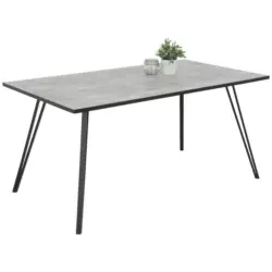 Esstisch in Holzwerkstoff 160/90/77 cm