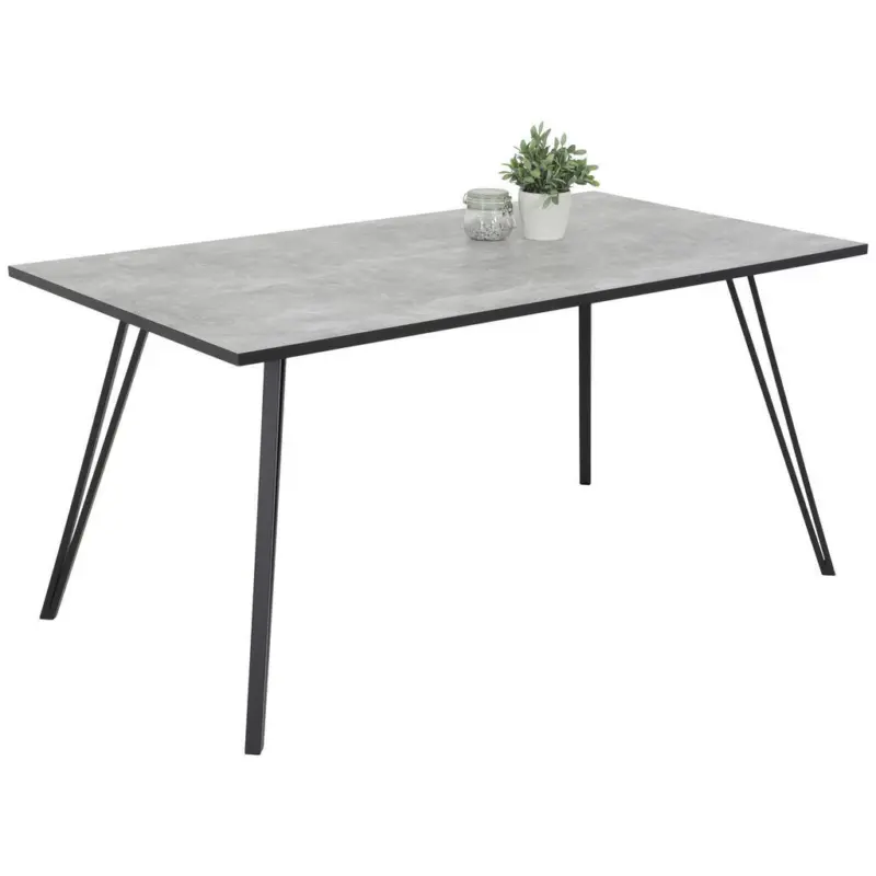 Esstisch in Holzwerkstoff 160/90/77 cm