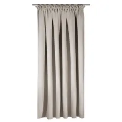 Schlaufenvorhang black-out (lichtundurchl&auml;ssig)