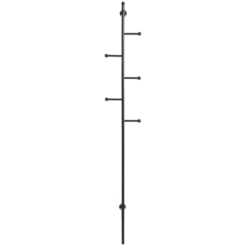 Kleiderst&auml;nder in Schwarz 24,6/171,2/20,7 cm