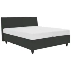 Boxspringbett 180/200 cm in Anthrazit