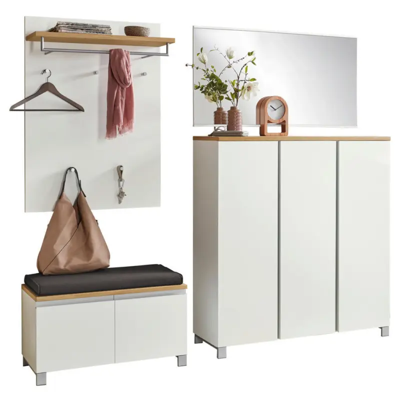 Garderobe 5-teilig in 220/195/40 cm