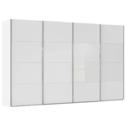 Schwebet&uuml;renschrank in Wei&szlig;