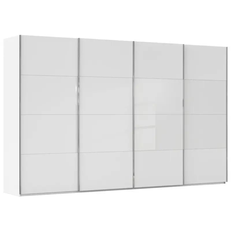 Schwebet&uuml;renschrank in Wei&szlig;