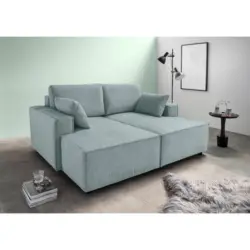 Bigsofa in Chenille Mintgrau