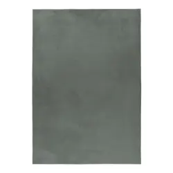 Hochflorteppich 240/340 cm Pouffy Gr&uuml;n