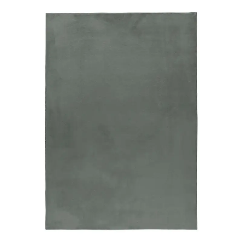 Hochflorteppich 240/340 cm Pouffy Gr&uuml;n