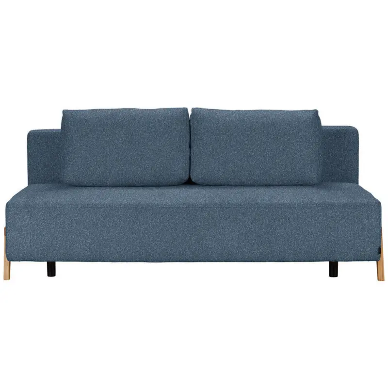 Schlafsofa in Boucl&eacute; Blau