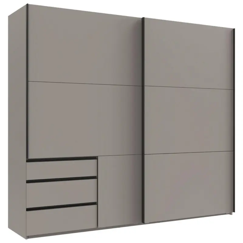 Schwebet&uuml;renschrank in Grau, Sahara