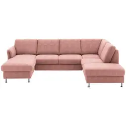 Wohnlandschaft in Flachgewebe Rot