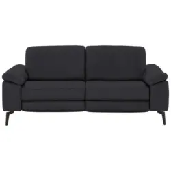 2,5-Sitzer in Echtleder Anthrazit