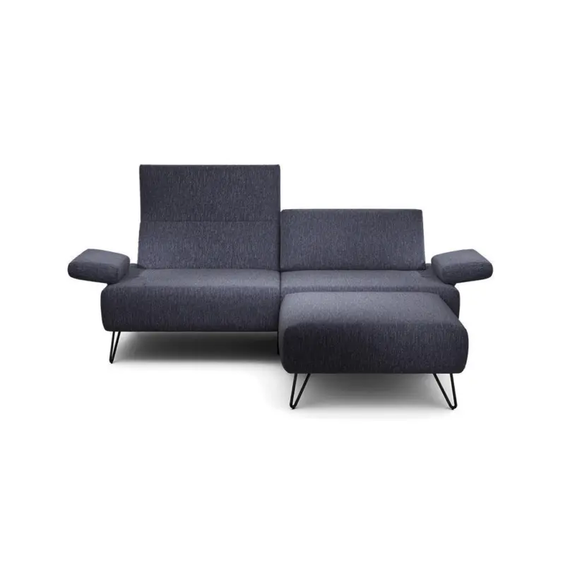 2,5-Sitzer Cosy in Chenille Blau