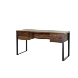 Schreibtisch 152,4/60/76,2 cm in Eichefarben