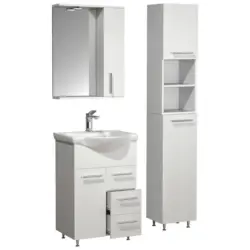 Badezimmer 4-teilig in 85 cm