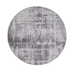 Outdoorteppich 80 cm Grau