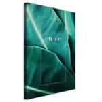 XXXLutz Lauterach - Ihr M&ouml;belhaus bei Bregenz Leinwandbild Text, Bl&auml;tter 40/60/1,2 cm