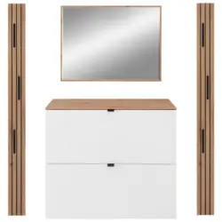 Garderobe 4-teilig in 165/179/37 cm