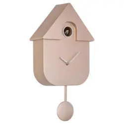 Wanduhr Cuckoo Ros&eacute;gold 21,5/41/8,5 cm