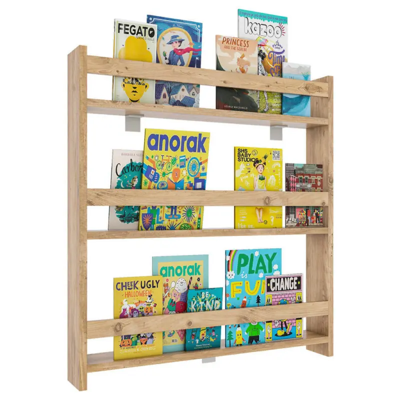 Regal 70/80/10 cm Honigeiche