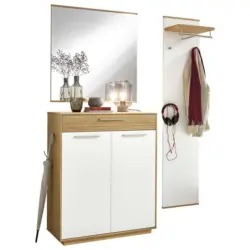 Garderobe 3-teilig in 140/195/37 cm