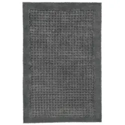 Badteppich Grau 60/90 cm