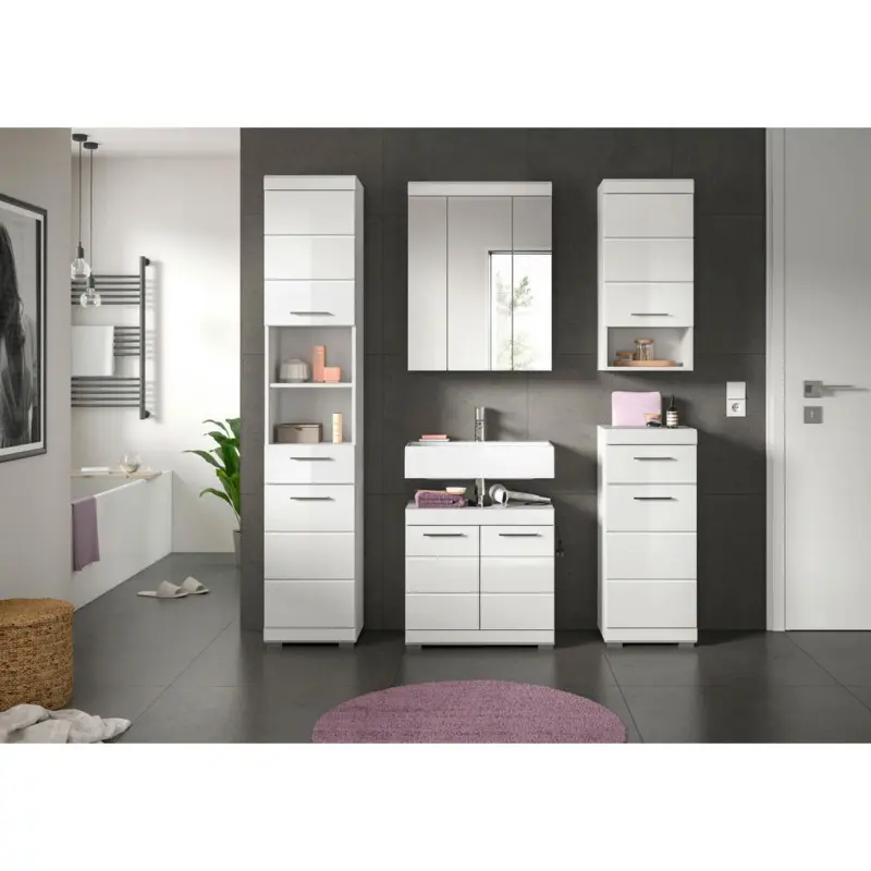 Badezimmer 5-teilig in 134 cm