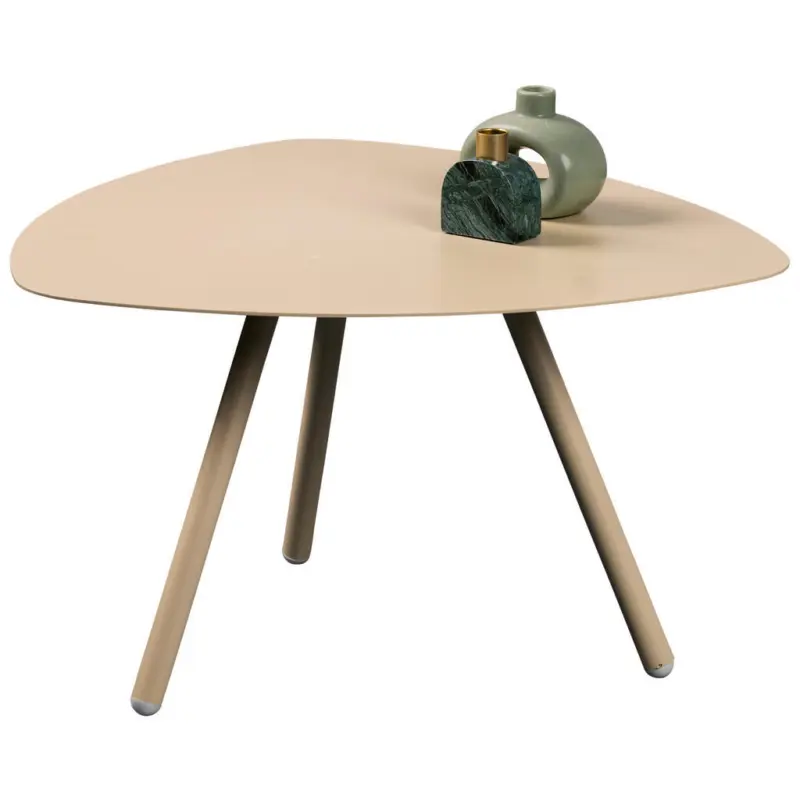 Beistelltisch in Metall 60/60/35 cm