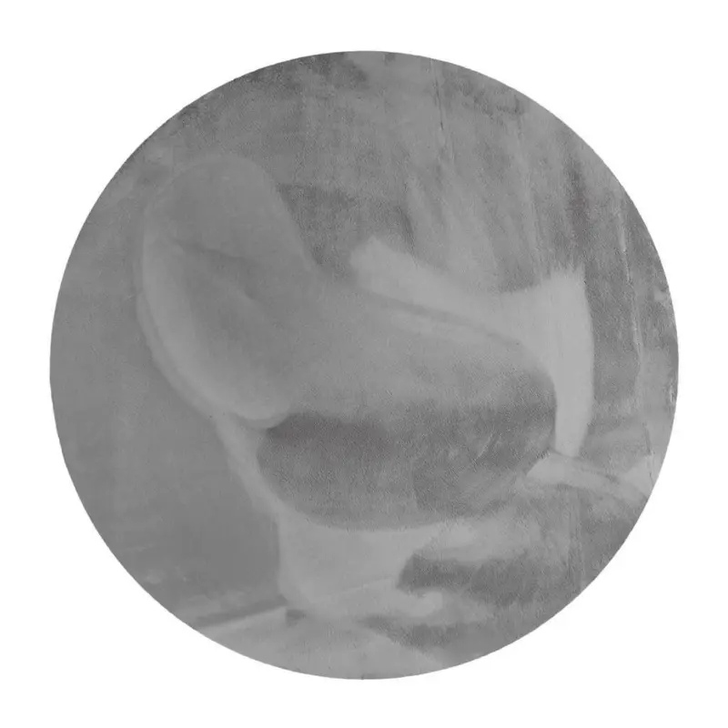 Hochflorteppich 200 cm Anna Dunkelgrau