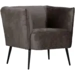 XXXLutz Lauterach - Ihr M&ouml;belhaus bei Bregenz Sessel in Chenille Dunkelgrau