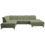 XXXLutz Lauterach - Ihr M&ouml;belhaus bei Bregenz Wohnlandschaft in Chenille Olivgr&uuml;n