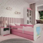 XXXLutz Lauterach - Ihr M&ouml;belhaus bei Bregenz Kinder-/Juniorbett 80/160 cm in Wei&szlig;, Pink