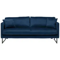 2,5-Sitzer in Samt Dunkelblau