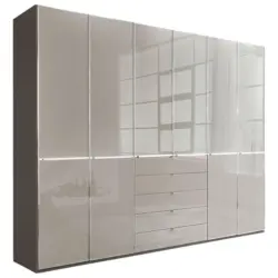 Kleiderschrank in Grau, Dunkelgrau