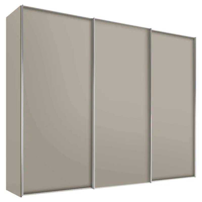 Schwebet&uuml;renschrank in Sandfarben