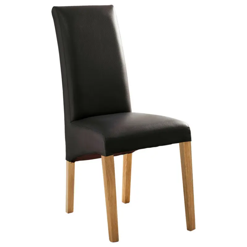 Stuhl Beinauswahl, Stoffauswahl Lederlook