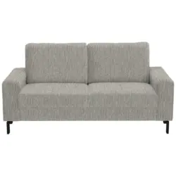 2-Sitzer-Sofa in Flachgewebe Greige