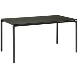 Esstisch in Metall, Holzwerkstoff 160/90/76 cm