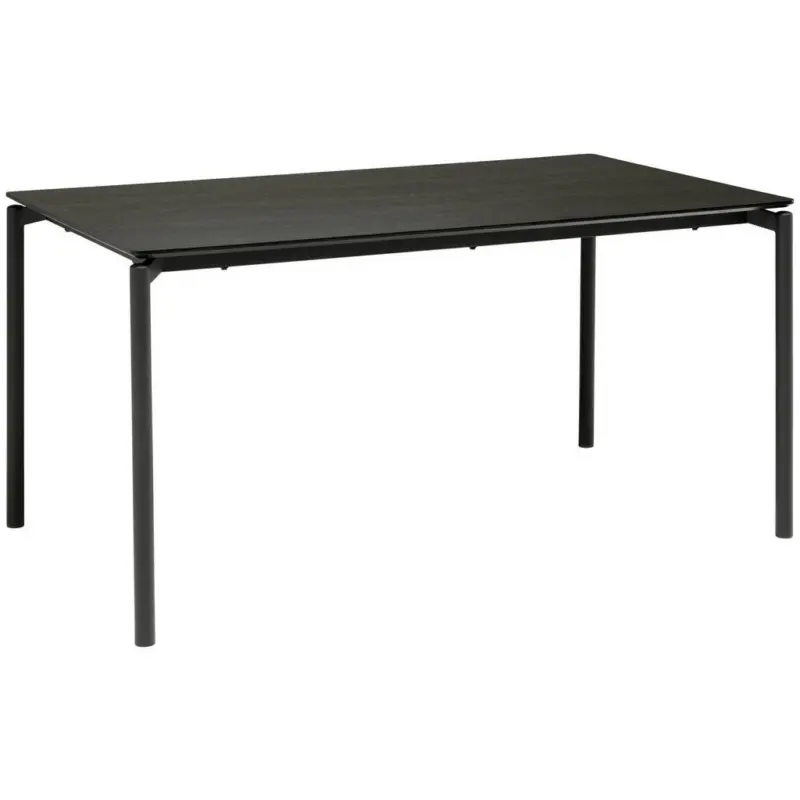 Esstisch in Metall, Holzwerkstoff 160/90/76 cm