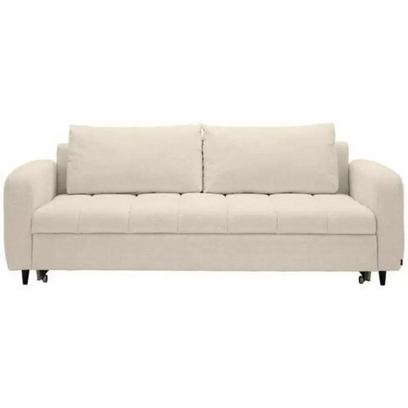 Schlafsofa in Flachgewebe Naturfarben