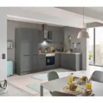 XXXLutz Lauterach - Ihr M&ouml;belhaus bei Bregenz Eckk&uuml;che 300/165 cm in Graphitfarben