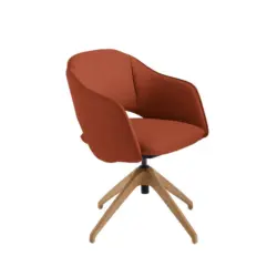 Armlehnstuhl Lederauswahl, Stoffauswahl, Wippfunktion, Sitzfl&auml;che 360&deg; drehbar Echtleder