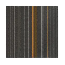 Teppichfliese Paris 50/50 cm in Anthrazit