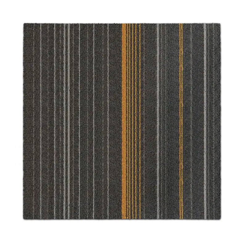 Teppichfliese Paris 50/50 cm in Anthrazit