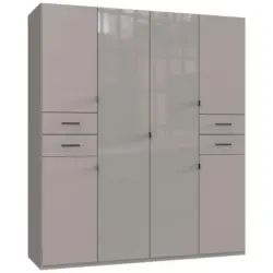 Kleiderschrank in Grau, Sahara