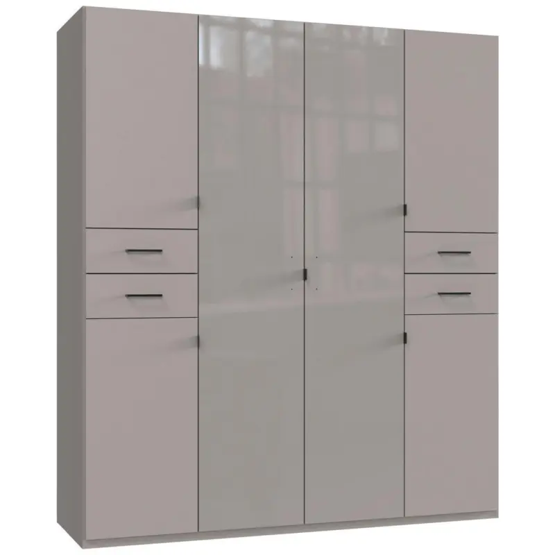 Kleiderschrank in Grau, Sahara