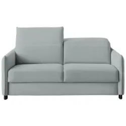 Schlafsofa Florenz in Cord, Velours Mintgr&uuml;n