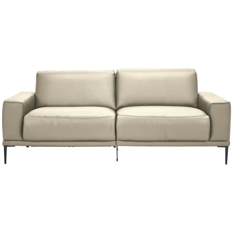 2,5-Sitzer in Echtleder Creme