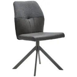 Stuhl Beinauswahl, Lederauswahl, Stoffauswahl, Sitzfl&auml;che 180&deg; drehbar Lederlook, Webstoff